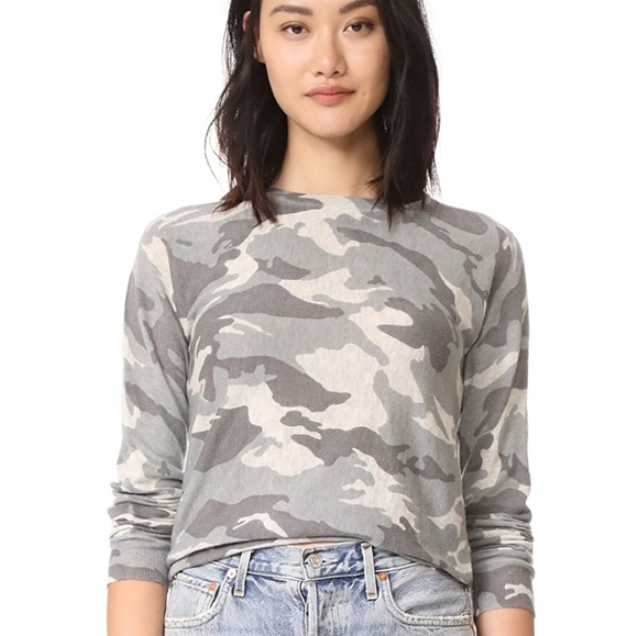 Zadig & Voltaire Sweaters - Zadig & Voltaire Crisp Cashmere Camou Sweater